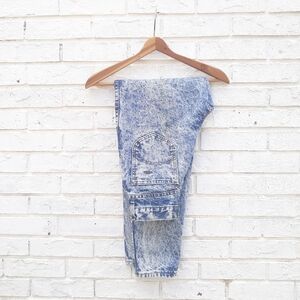 Vintage Chic Highrise Acid Wash Jeans size 7